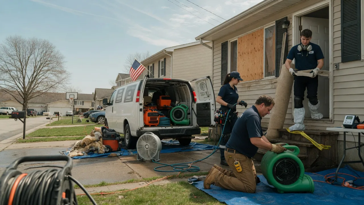 Water Damage Restoration in Bakersville, NC near me